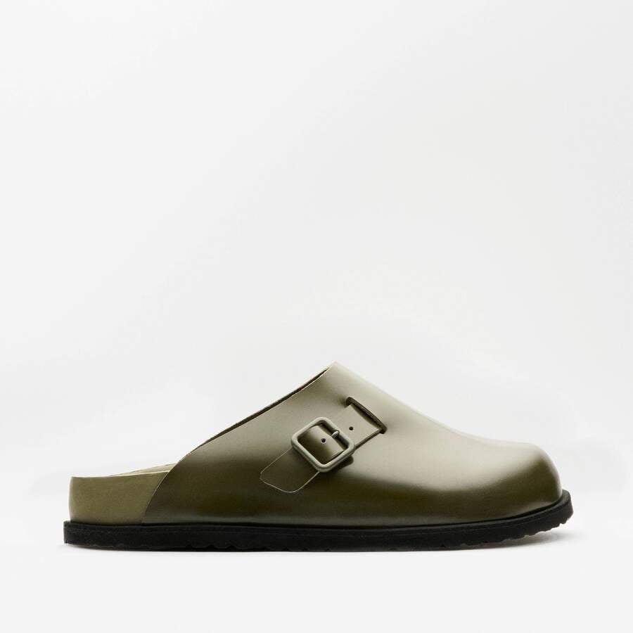 33 Dougal Natural Leather - Moss Green