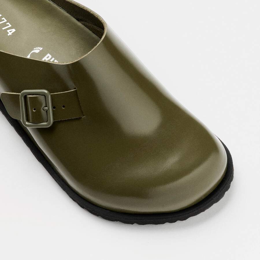 33 Dougal Natural Leather - Moss Green
