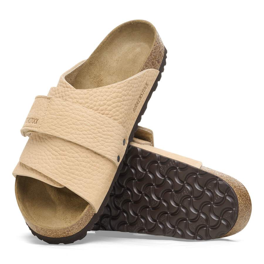 Kyoto Nubuck Leather - Desert Buck New Beige