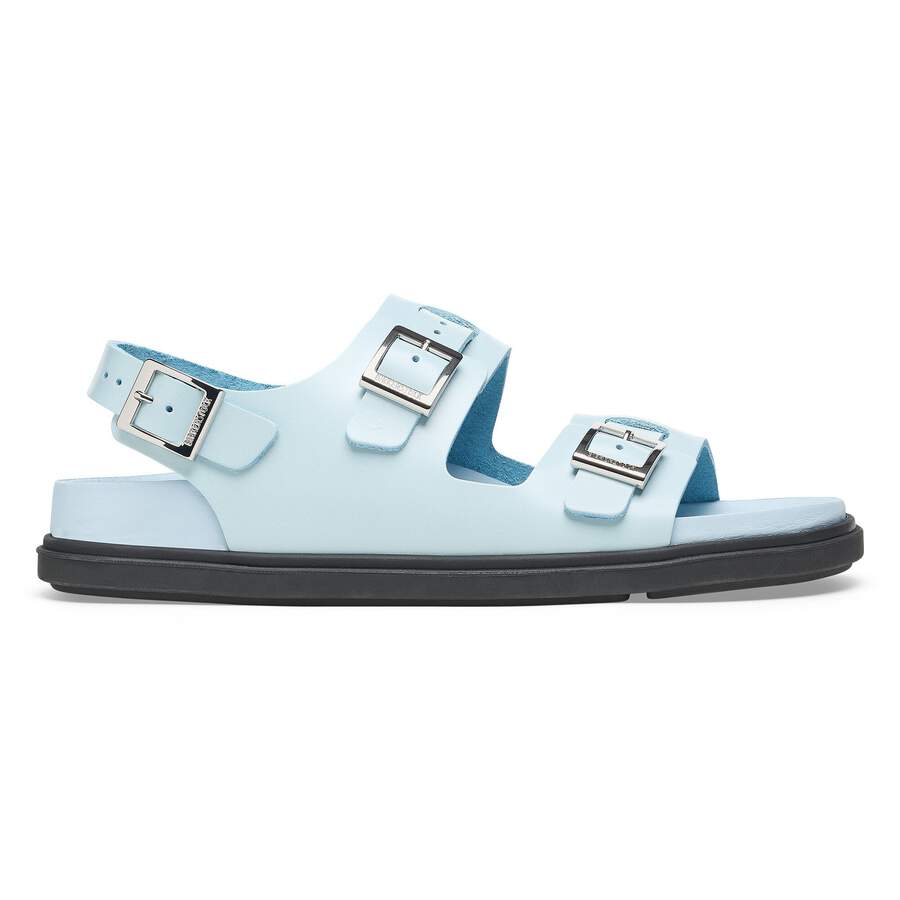 Cannes Natural Leather - Mineral Blue