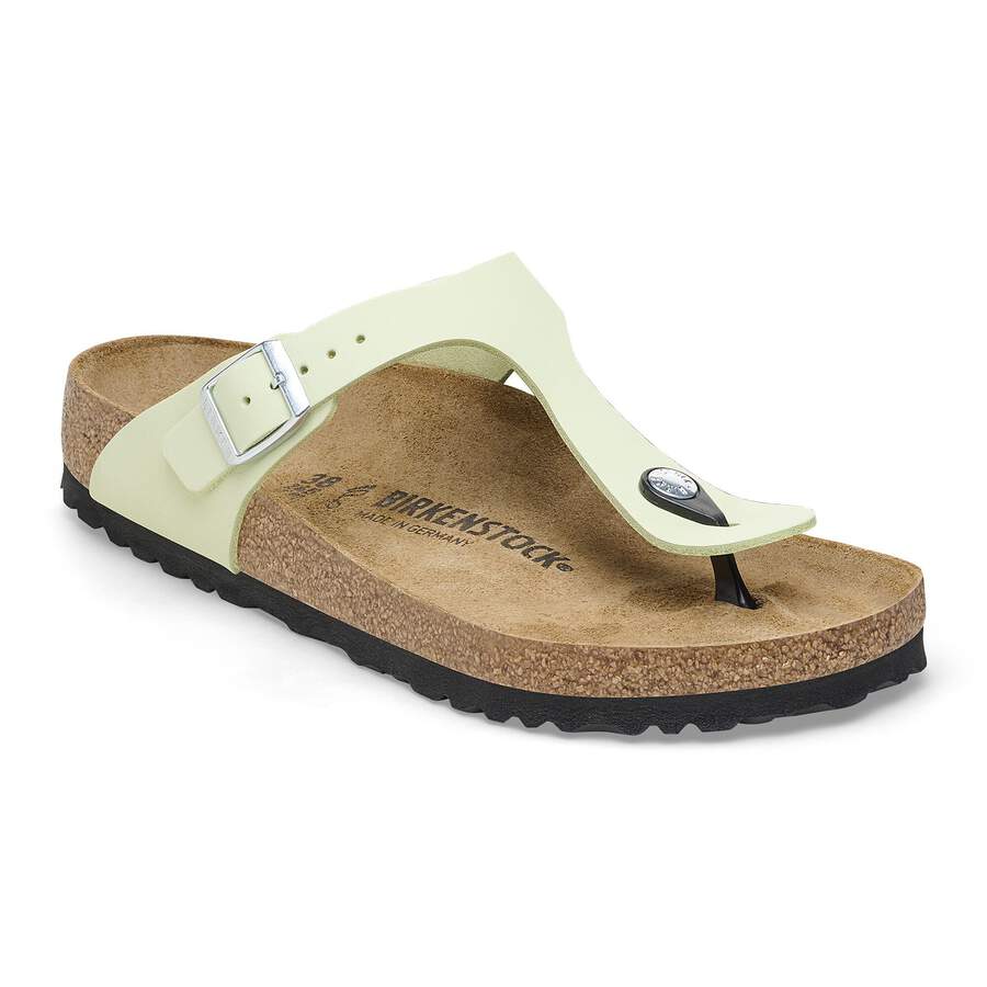Gizeh Nubuck Leather - Faded Lime