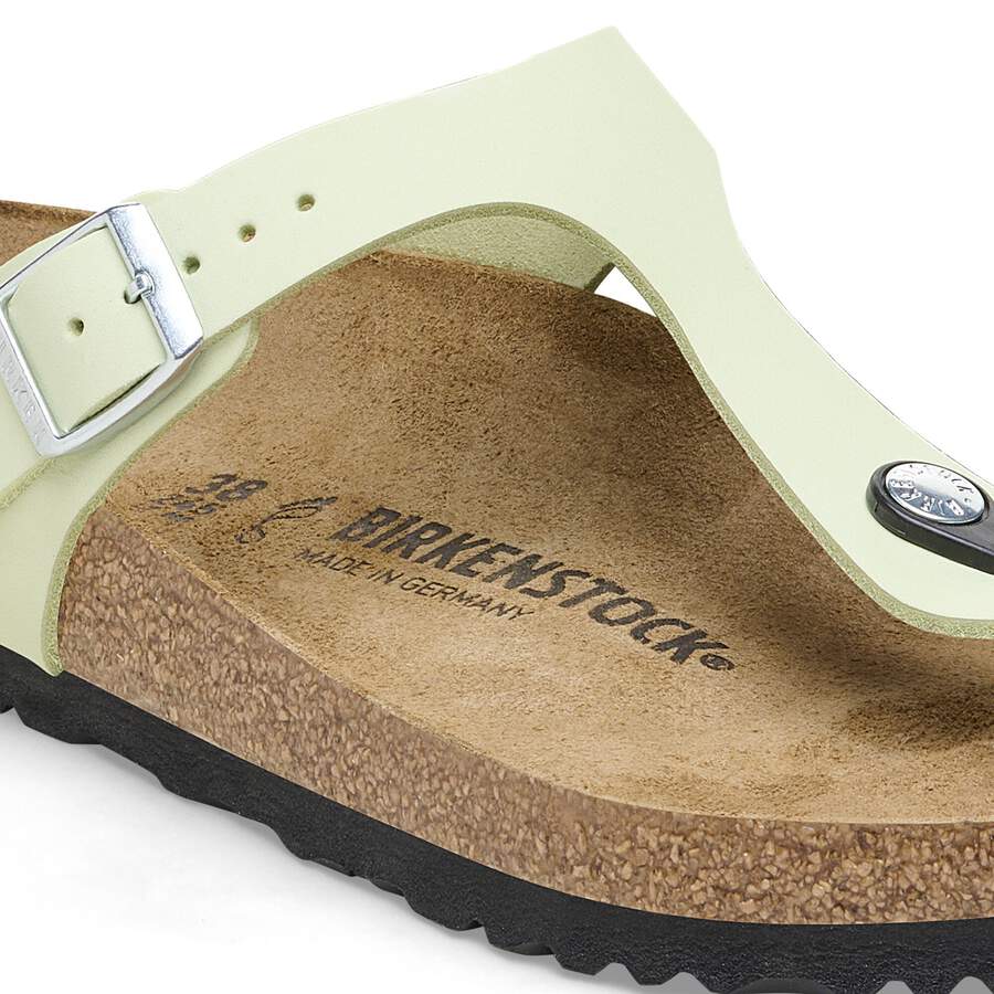 Gizeh Nubuck Leather - Faded Lime