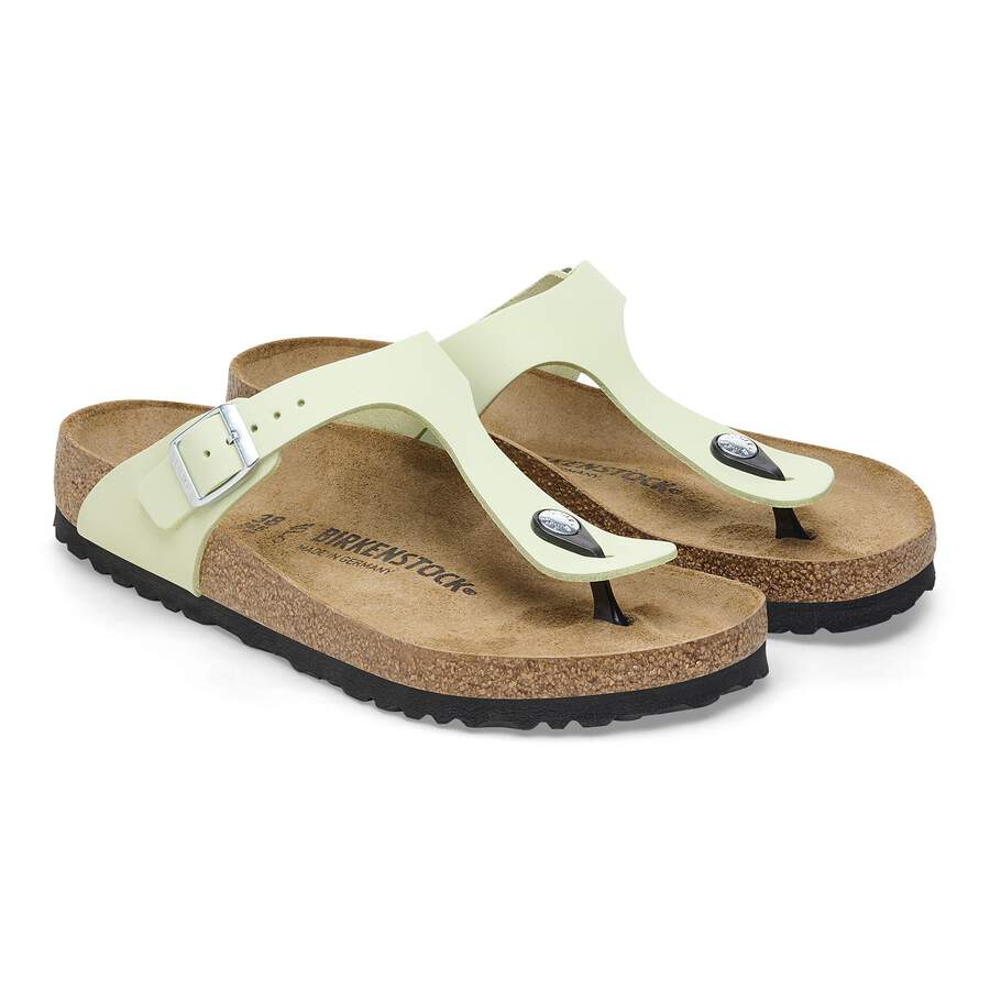 Gizeh Nubuck Leather - Faded Lime