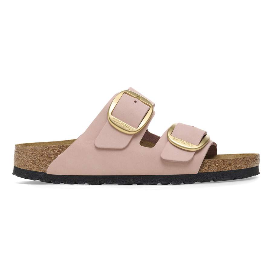 Arizona Big Buckle Nubuck Leather - Soft Pink