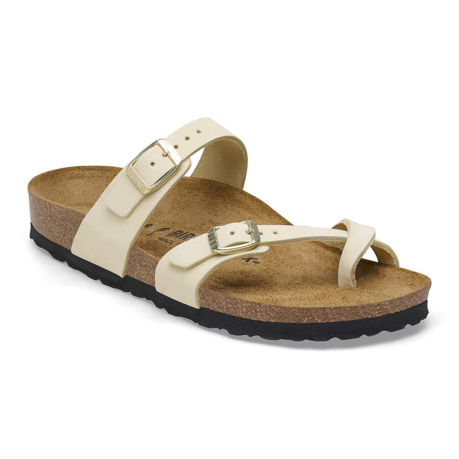 Mayari Nubuck Leather - Ecru