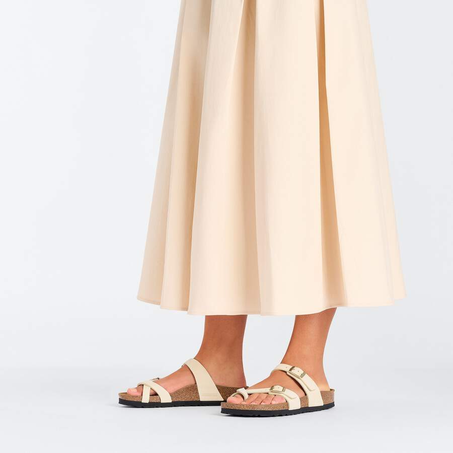 Mayari Nubuck Leather - Ecru