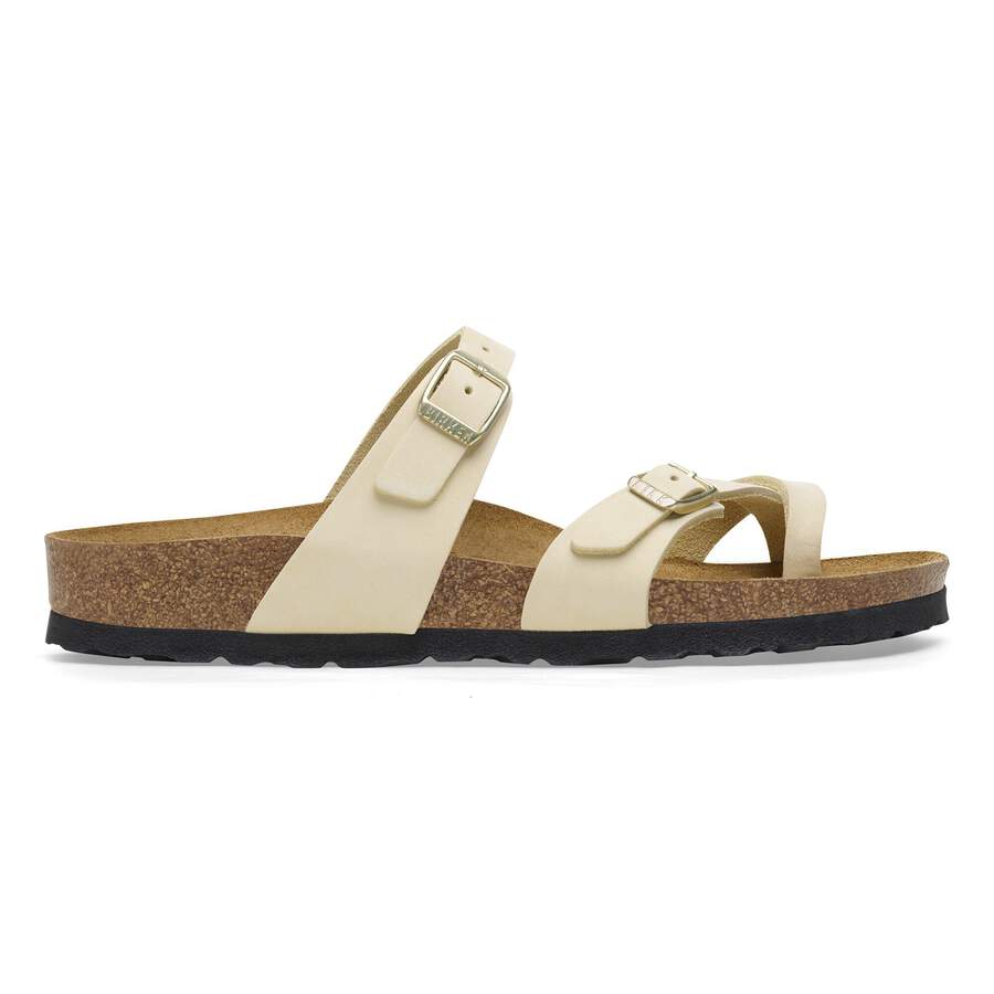 Mayari Nubuck Leather - Ecru