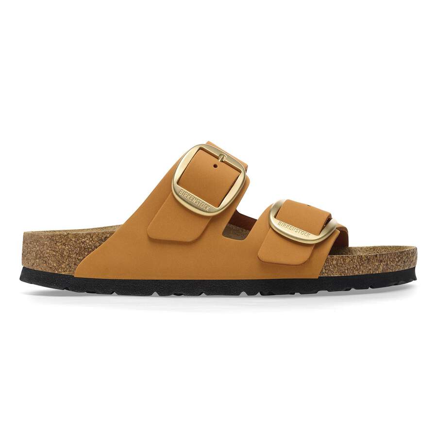Arizona Big Buckle Nubuck Leather - Burnt Orange