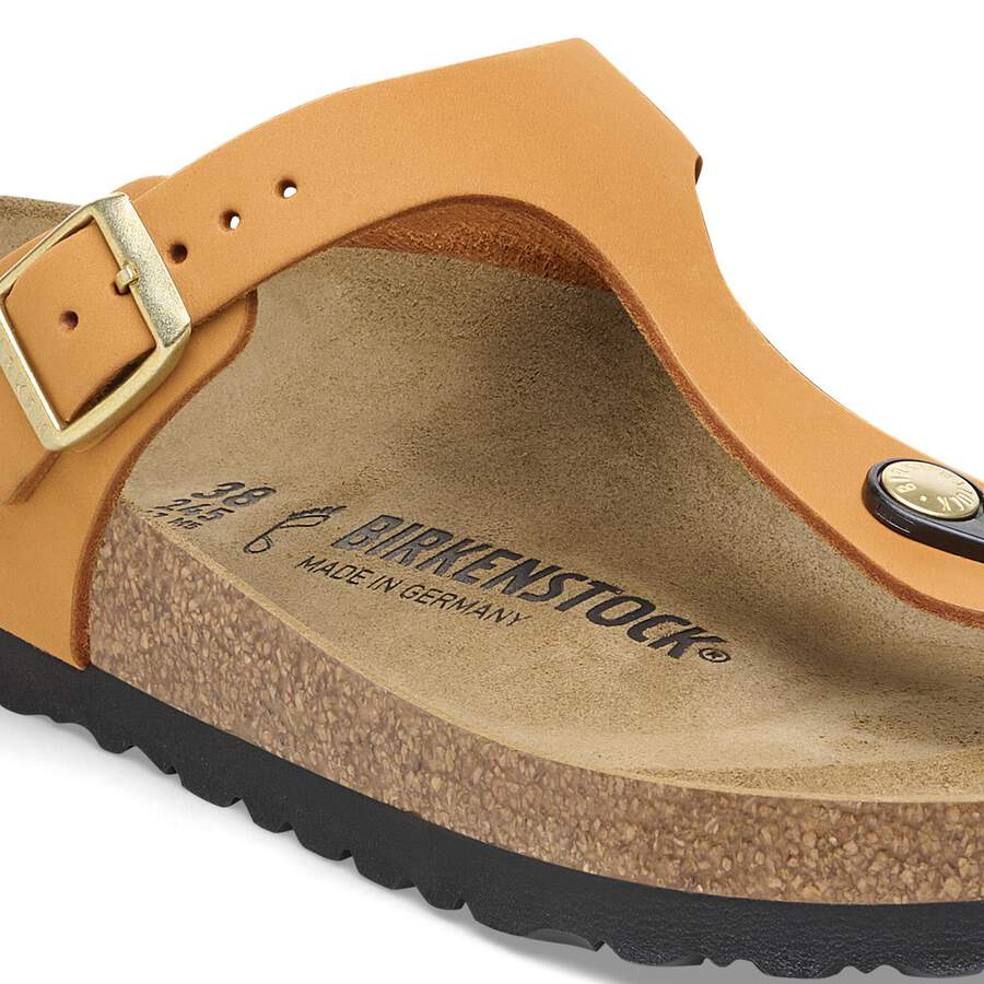 Gizeh Nubuck Leather - Burnt Orange