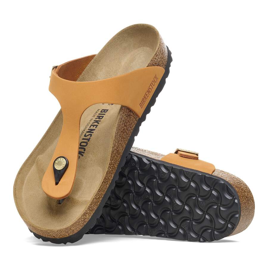 Gizeh Nubuck Leather - Burnt Orange