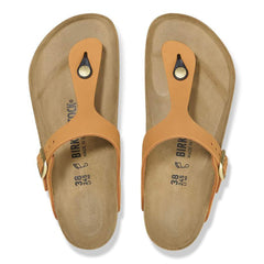 Gizeh Nubuck Leather - Burnt Orange