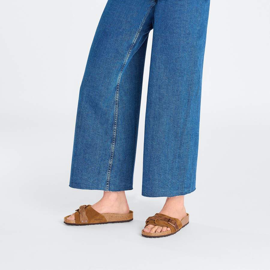Oita Braided Suede Leather - Mink