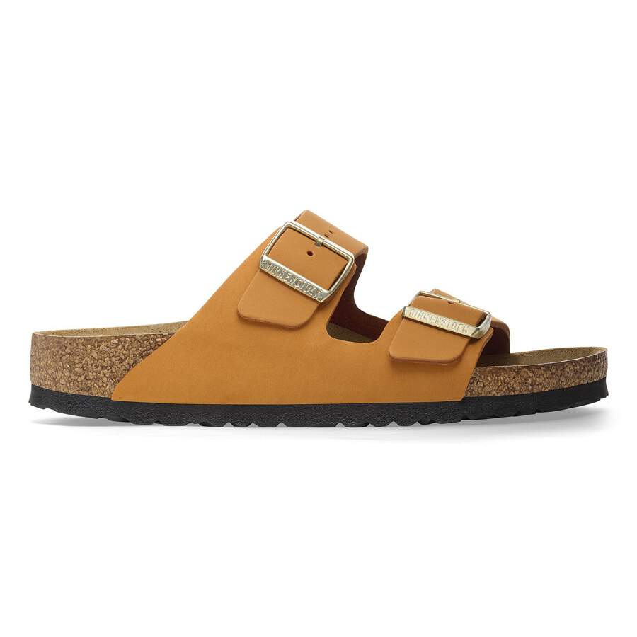Arizona Nubuck Leather - Burnt Orange
