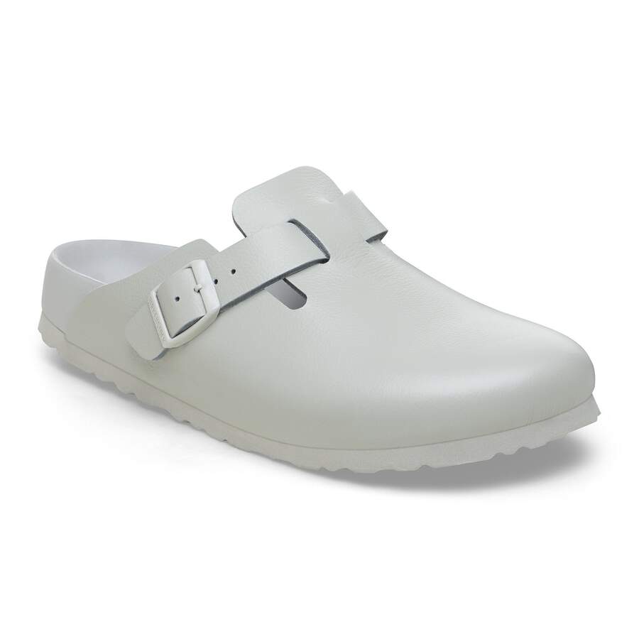 Boston Natural Leather - Mineral Gray