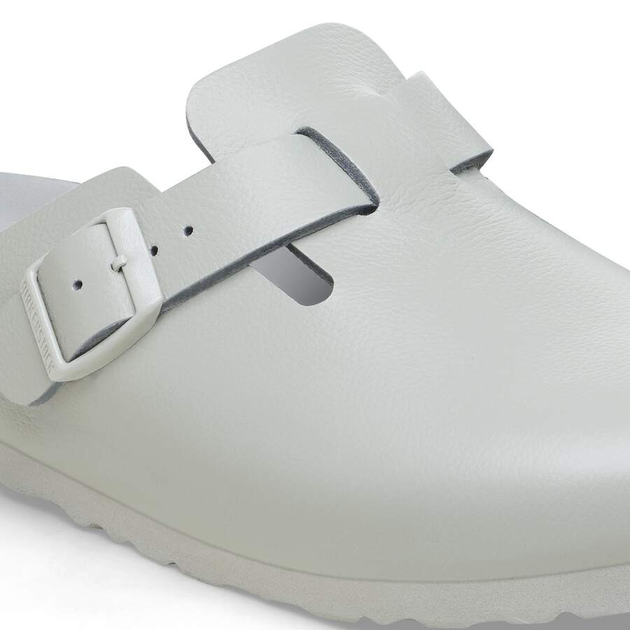 Boston Natural Leather - Mineral Gray