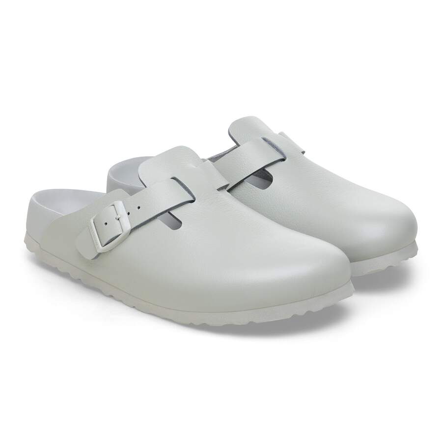 Boston Natural Leather - Mineral Gray