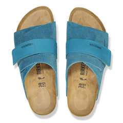 Kyoto Suede Leather - Deep Turquoise