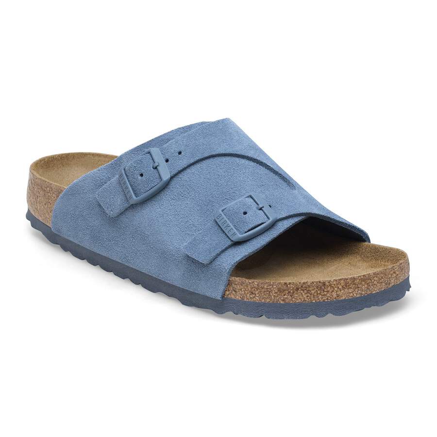 Zürich Suede Leather - Elemental Blue