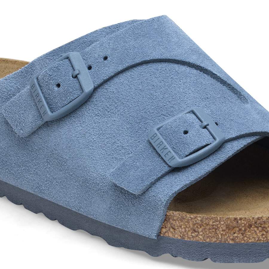 Zürich Suede Leather - Elemental Blue