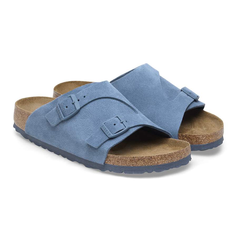 Zürich Suede Leather - Elemental Blue