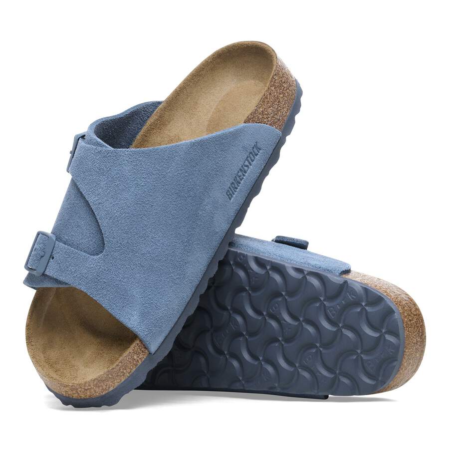 Zürich Suede Leather - Elemental Blue