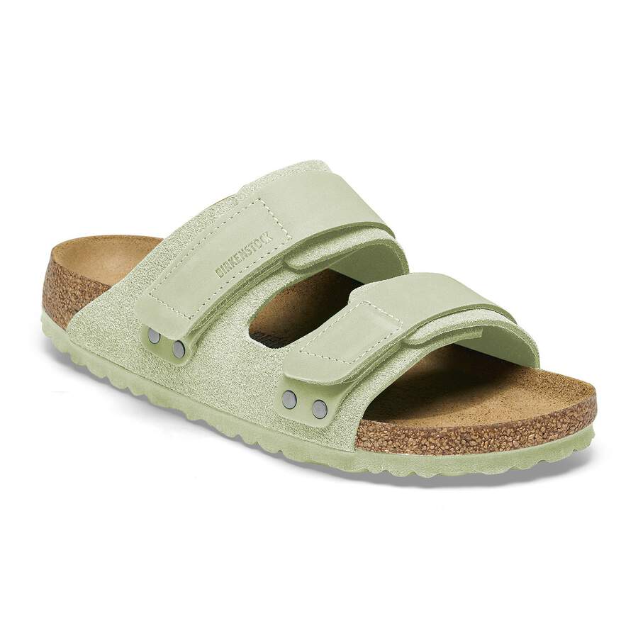 Uji Nubuck Leather/Suede - Faded Lime