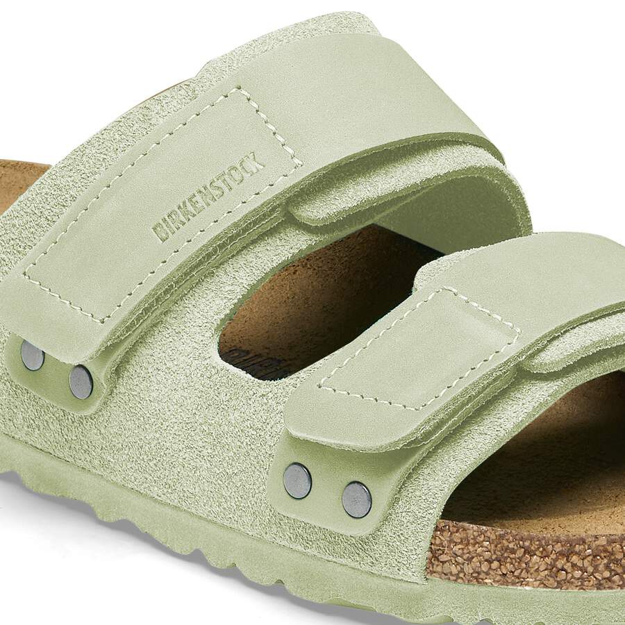 Uji Nubuck Leather/Suede - Faded Lime