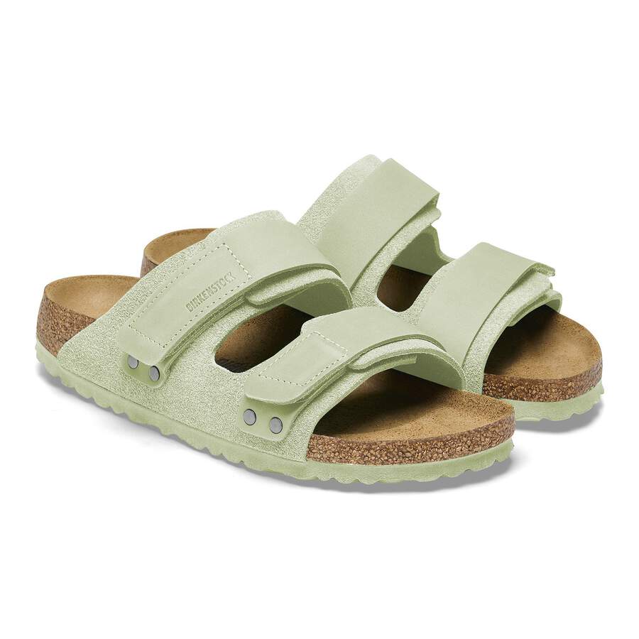 Uji Nubuck Leather/Suede - Faded Lime