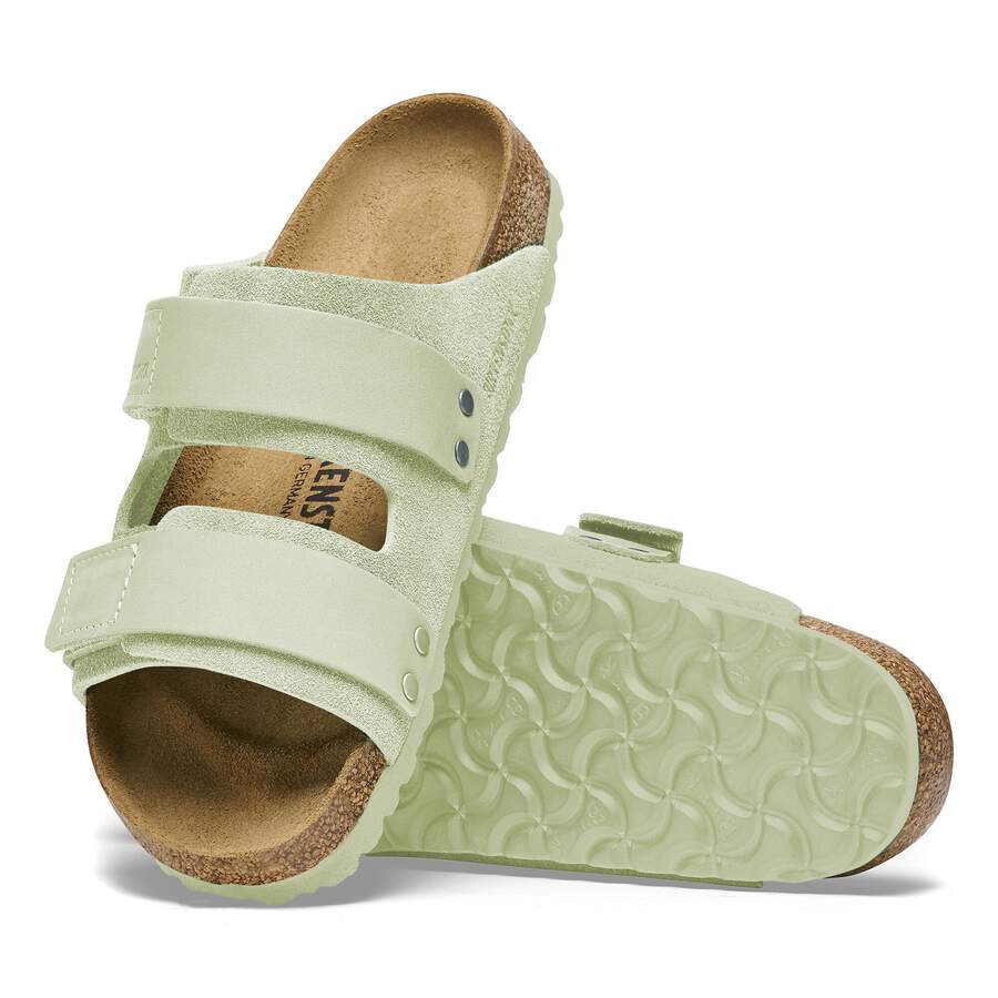 Uji Nubuck Leather/Suede - Faded Lime