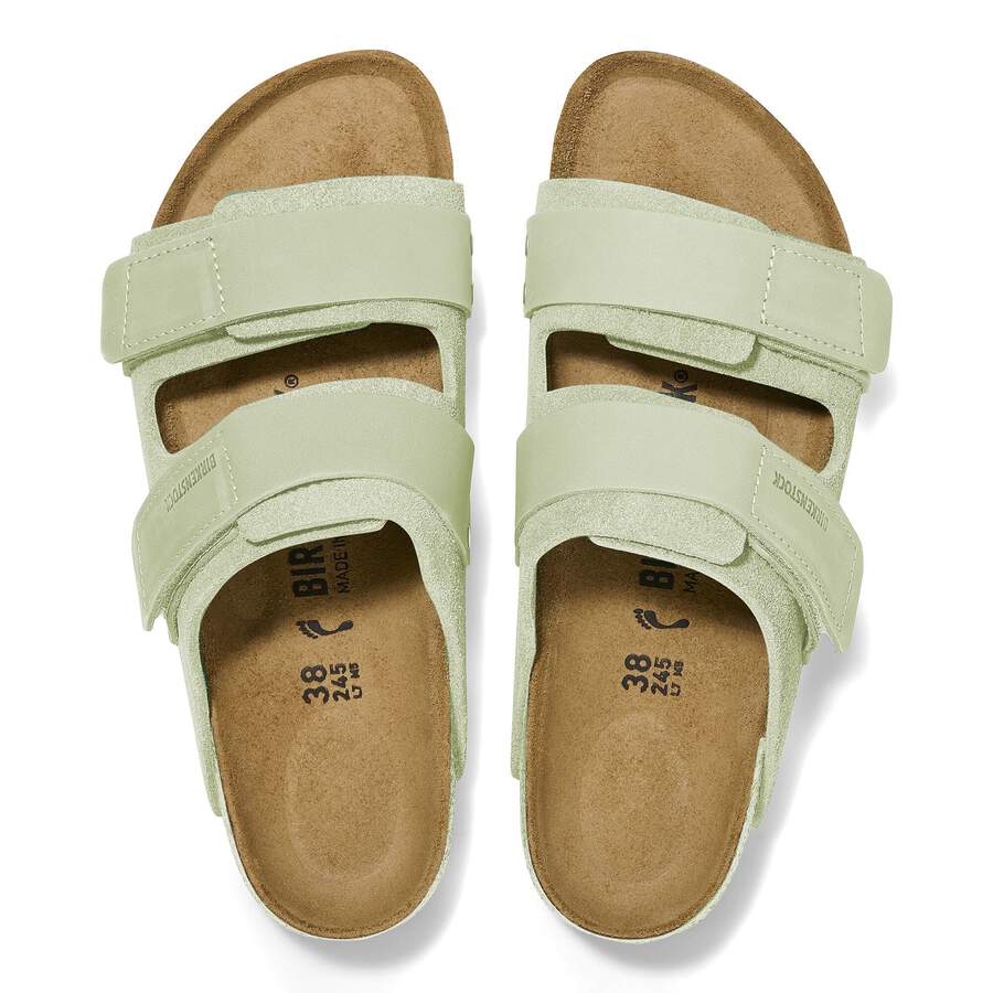 Uji Nubuck Leather/Suede - Faded Lime