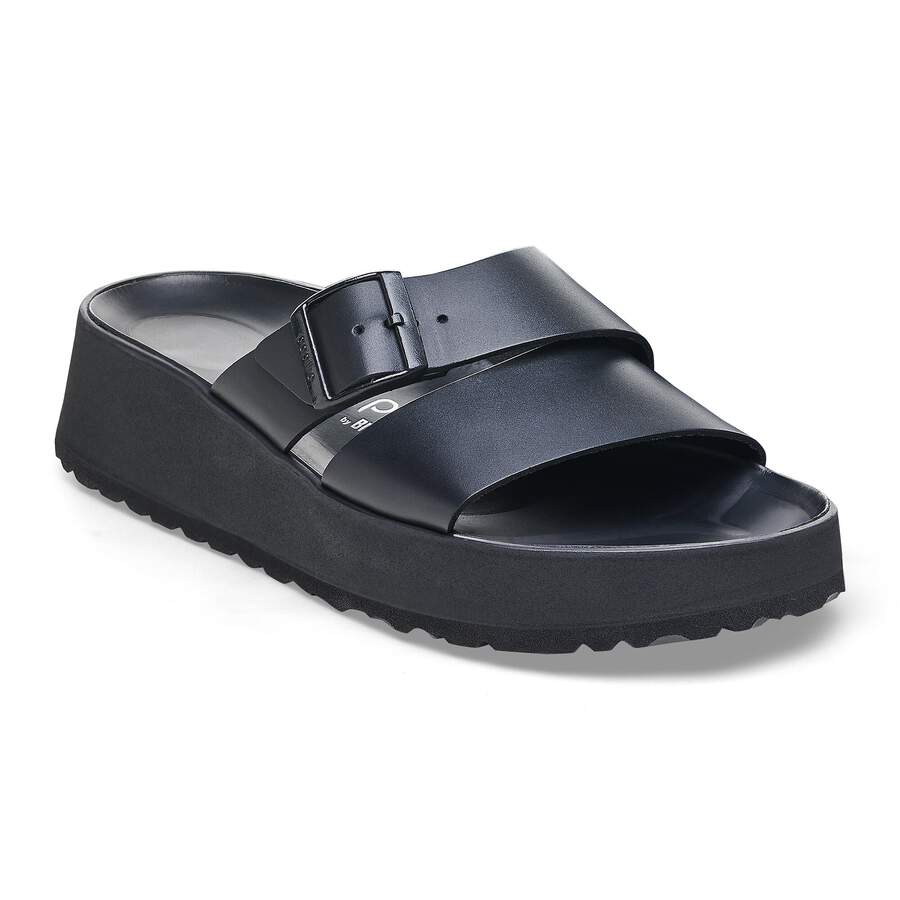 Almina Natural Leather - Black