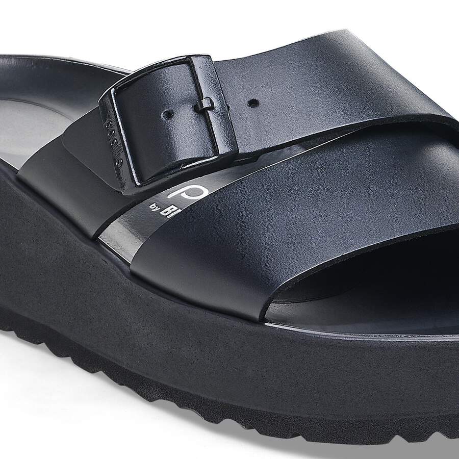 Almina Natural Leather - Black