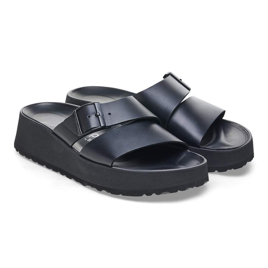Almina Natural Leather - Black