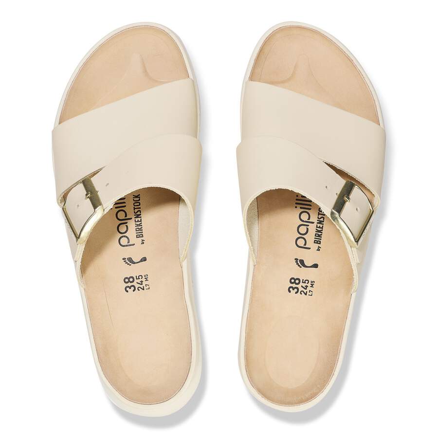 Almina Natural Leather - Ecru