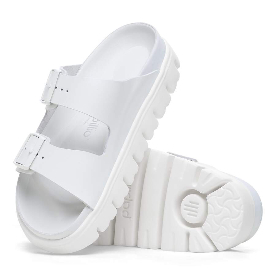 Arizona Chunky Natural Leather - White