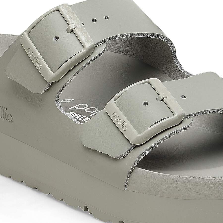 Arizona PAP Flex Platform Natural Leather - Mineral Gray
