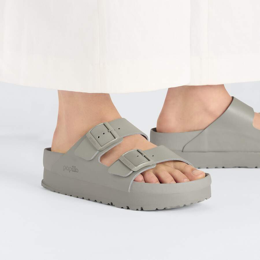 Arizona PAP Flex Platform Natural Leather - Mineral Gray