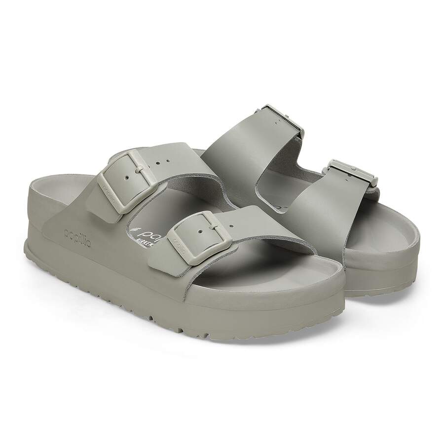 Arizona PAP Flex Platform Natural Leather - Mineral Gray