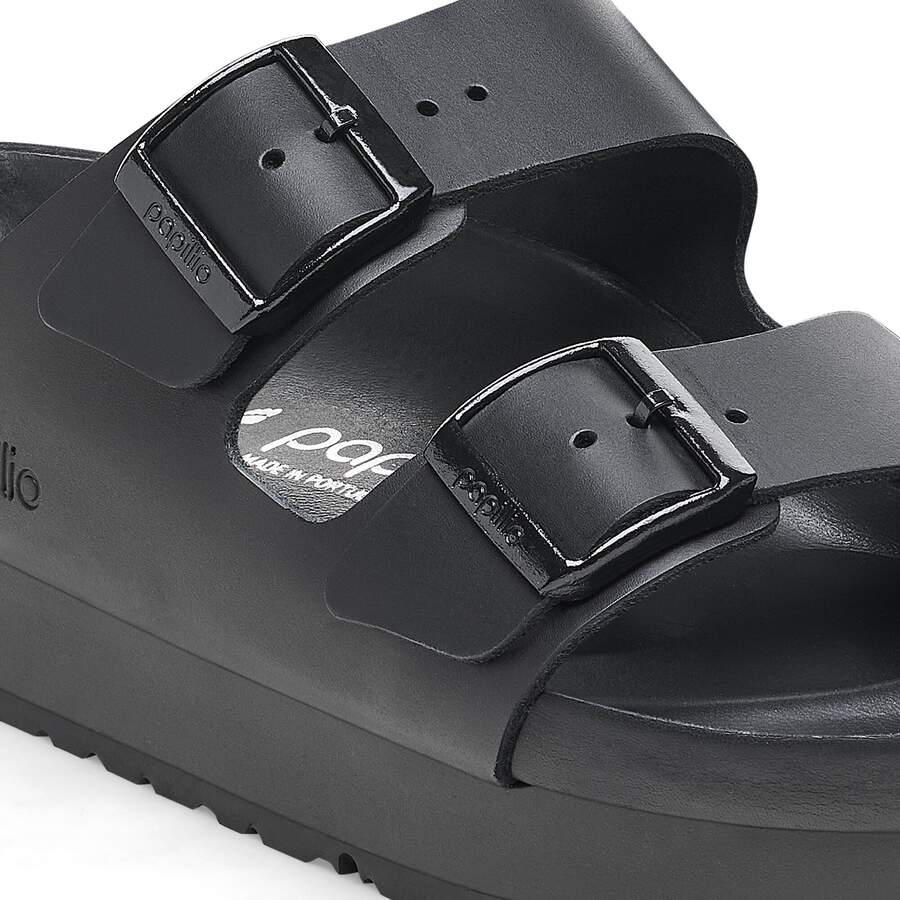 Arizona PAP Flex Platform Natural Leather - Black