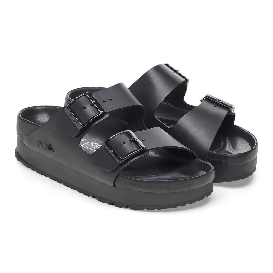 Arizona PAP Flex Platform Natural Leather - Black