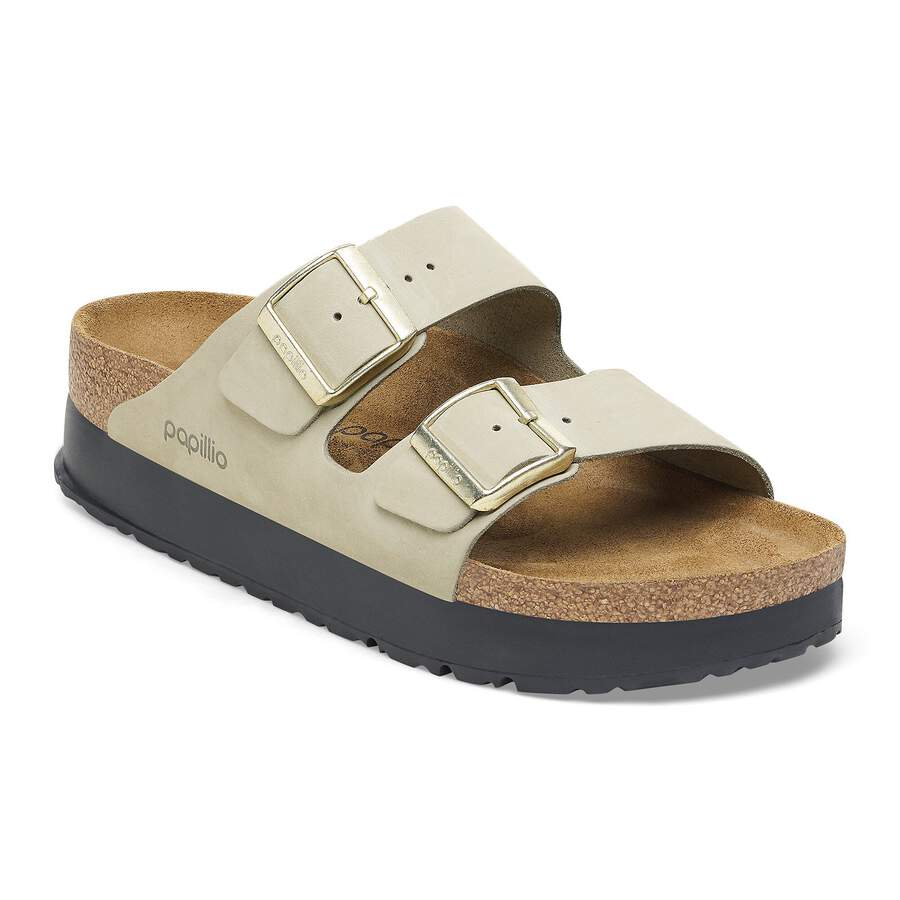 Arizona PAP Flex Platform Nubuck Leather - Eucalyptus