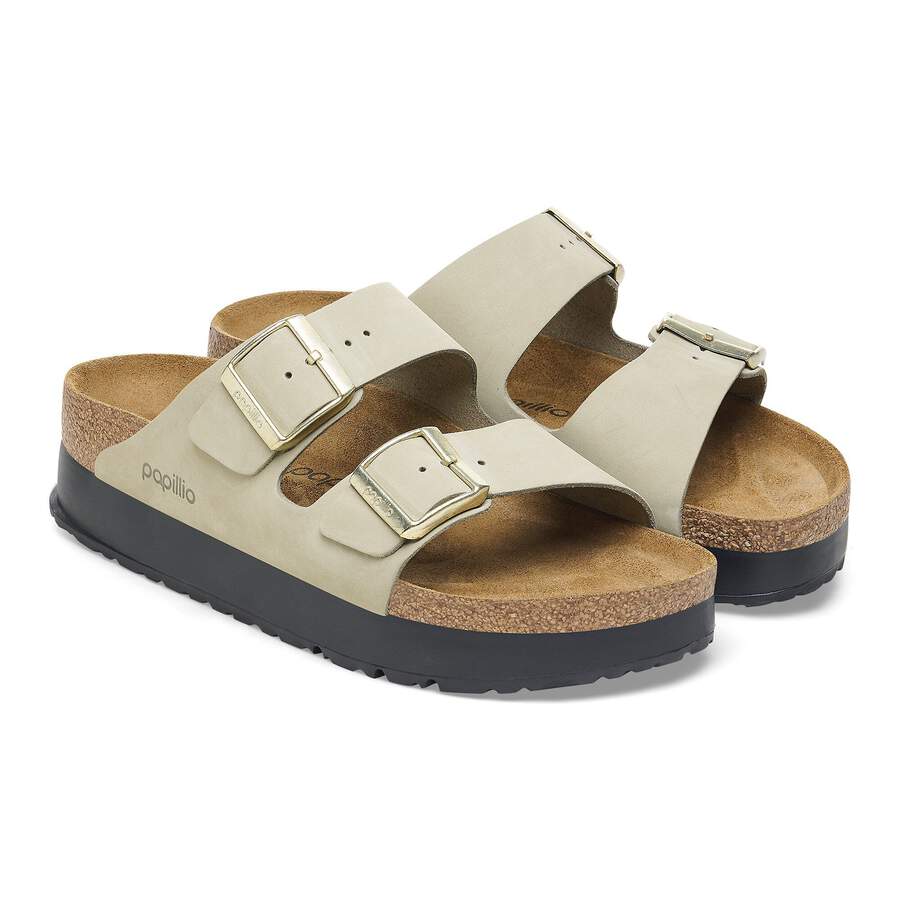 Arizona PAP Flex Platform Nubuck Leather - Eucalyptus