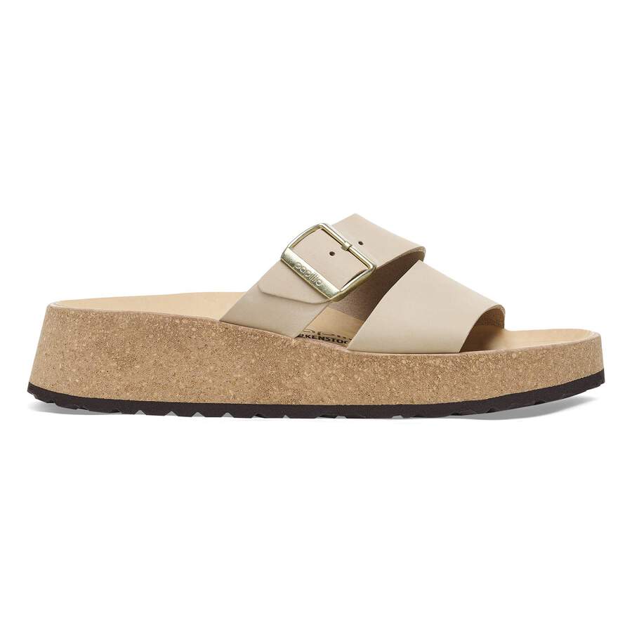 Almina Nubuck Leather - Sandcastle