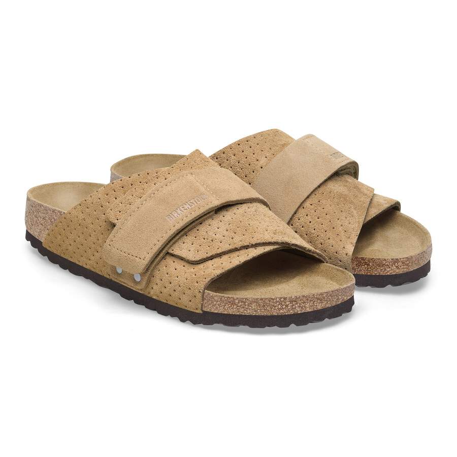Kyoto Suede Leather Embossed - New Beige