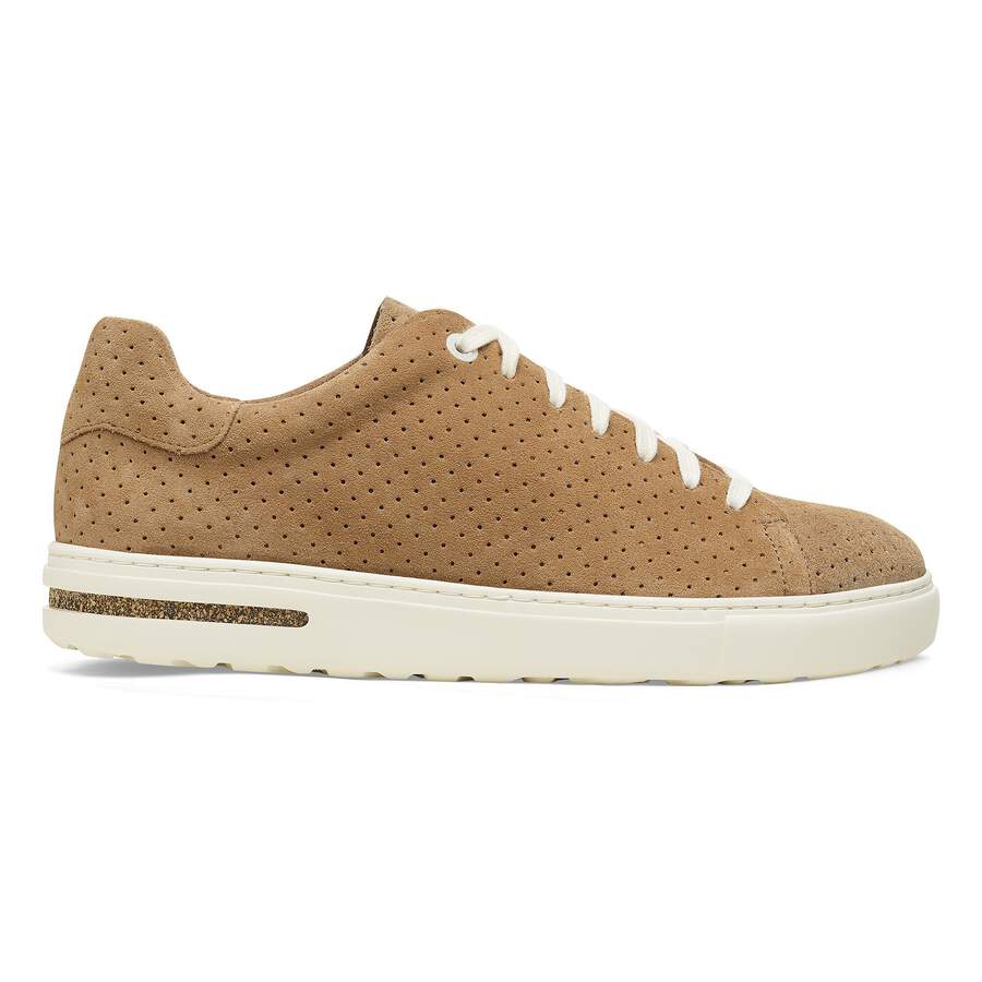 Bend Low Suede Leather Embossed - Dotted New Beige