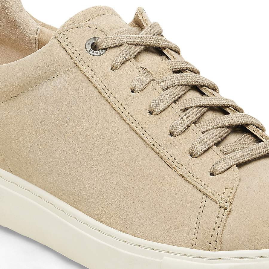 Bend Low Suede Leather - Sandcastle/White