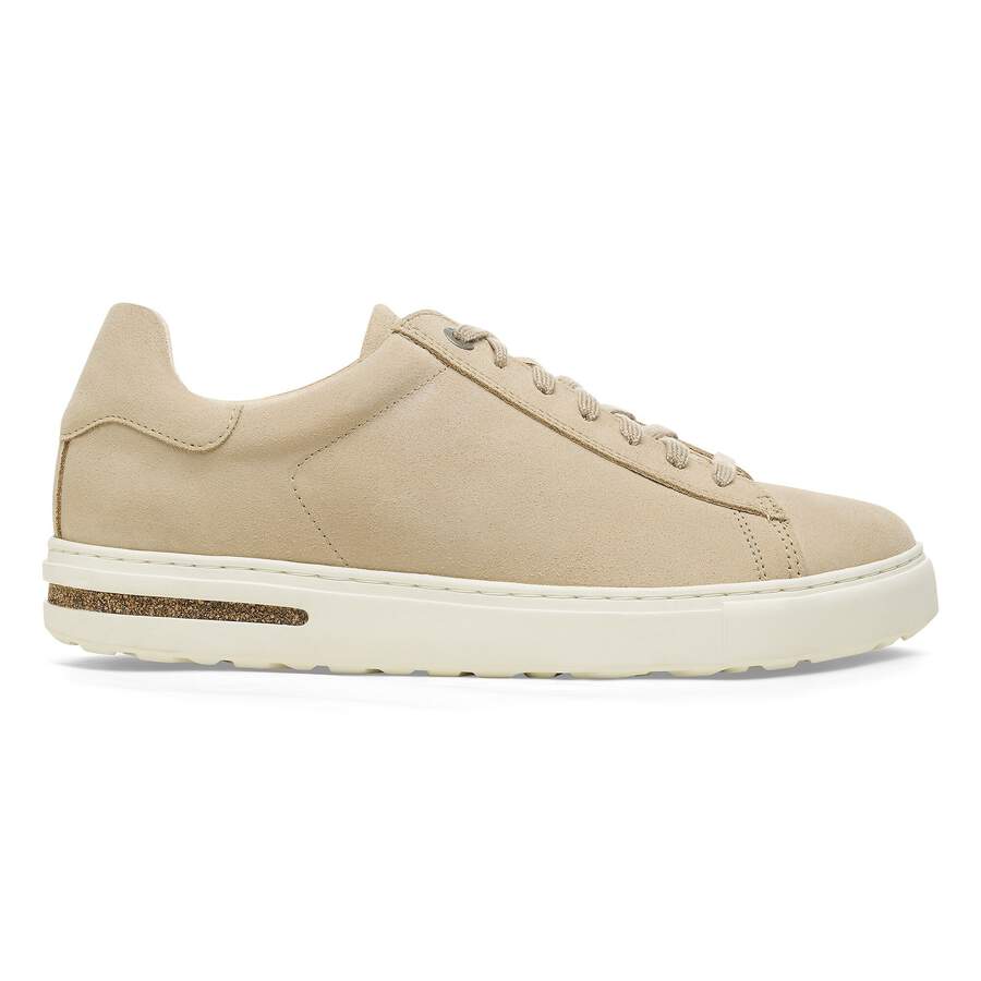 Bend Low Suede Leather - Sandcastle/White