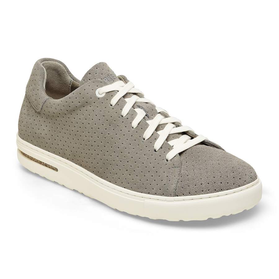 Bend Low Suede Leather Embossed - Dotted Stone Coin