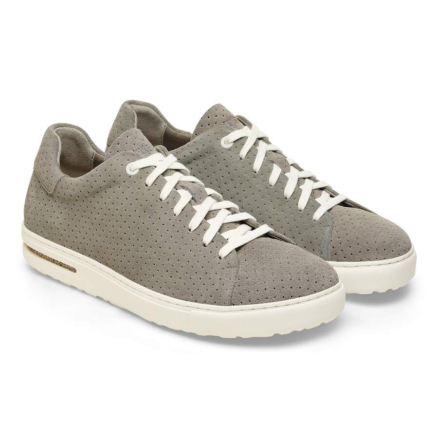 Bend Low Suede Leather Embossed - Dotted Stone Coin