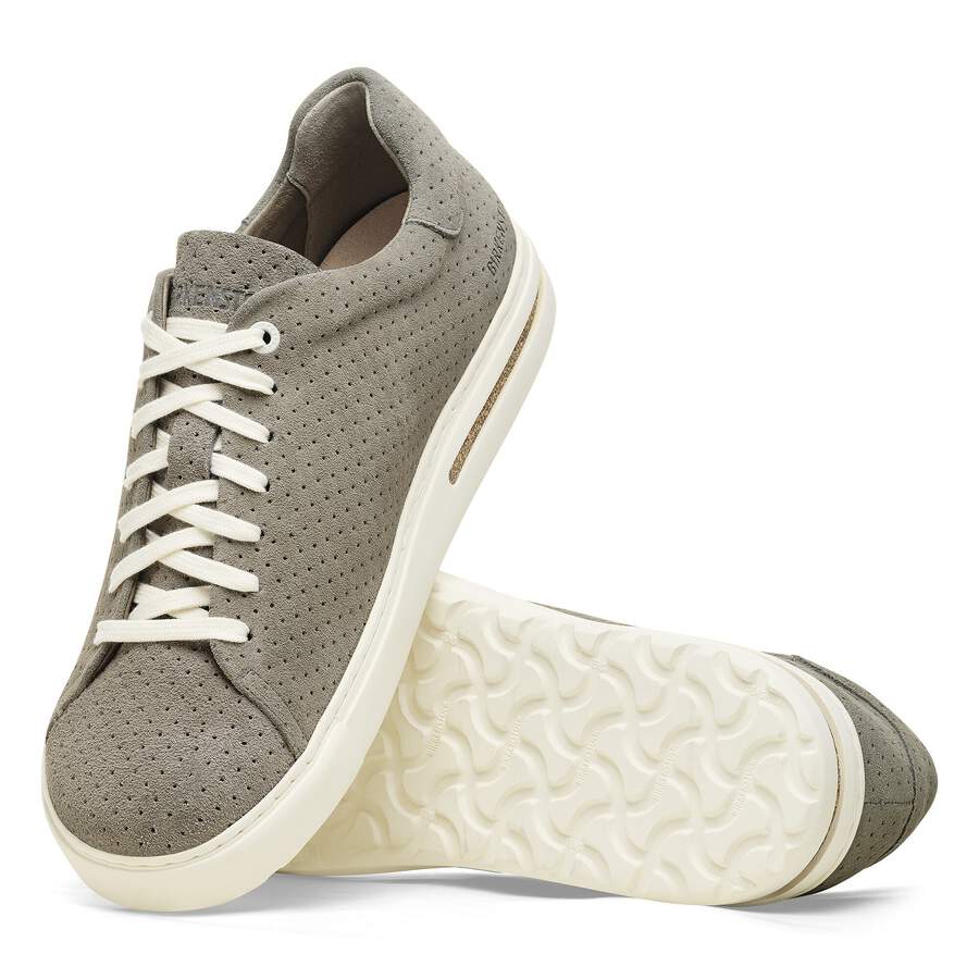 Bend Low Suede Leather Embossed - Dotted Stone Coin